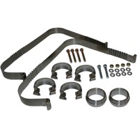 Kit de montaje para escape trasero. Porsche 993 - 93.301KIT, 1621700510